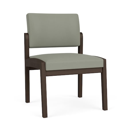 Lesro Lenox Armless Guest Chair, 22.5 in W 26 in L 31.5 in H LW1102